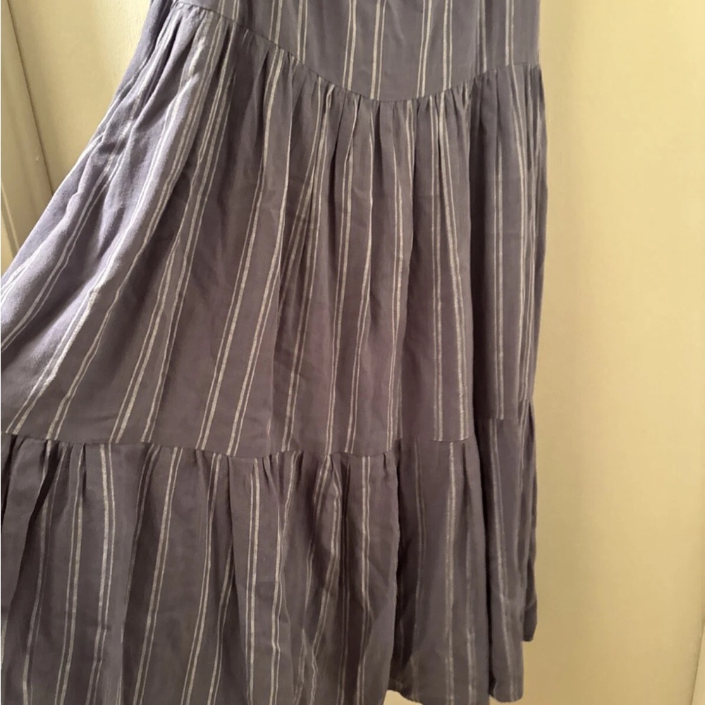Z Supply | Waverly Stripe Maxi Dress, Worn Indigo xs - Picture 7 of 10